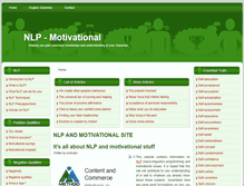 Tablet Screenshot of mymotivational-nlp.com